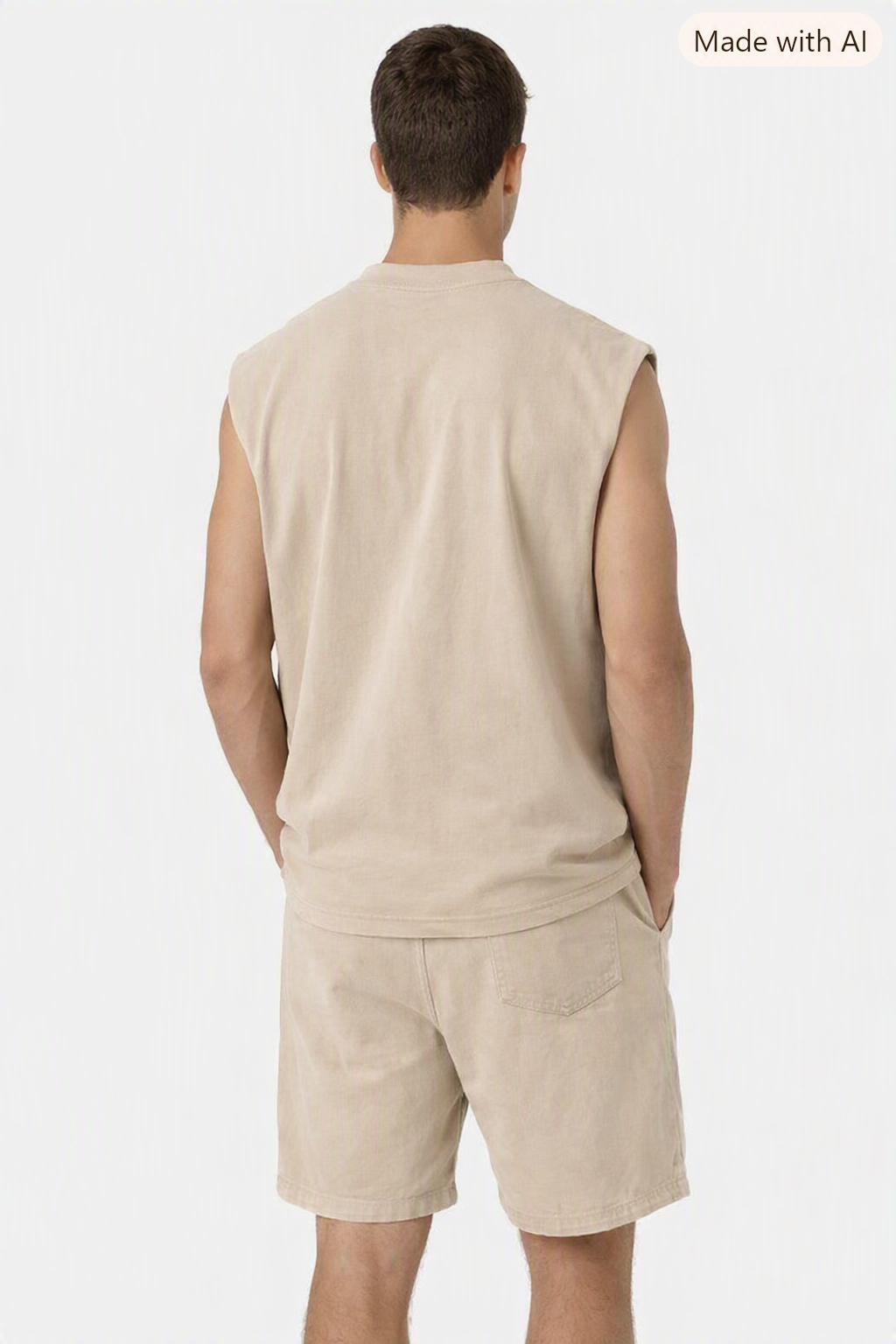 Ensemble handless beige